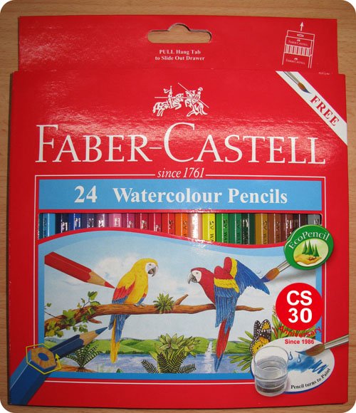 FABER-CASTELL 114464 (24色) 水溶性木顏色-